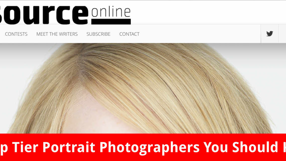 Resource Magazine: 12 Top Tier Portrait Photographers You Should Know