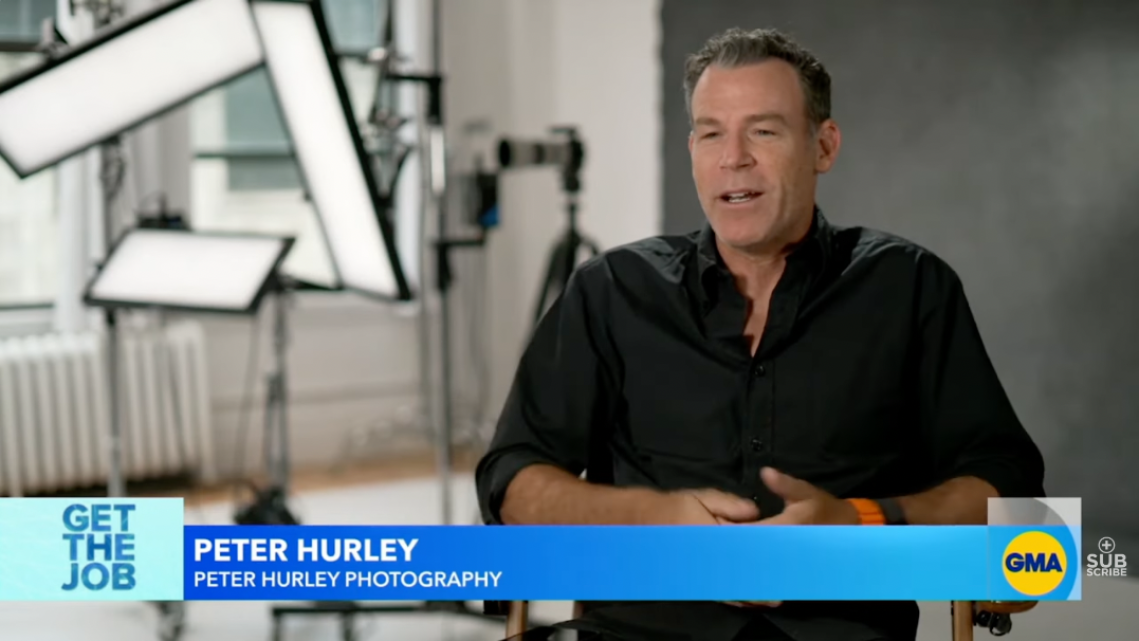 Peter Hurley Interviewed on “Good Morning America” – How A Headshot Can Make or Break Your Resume